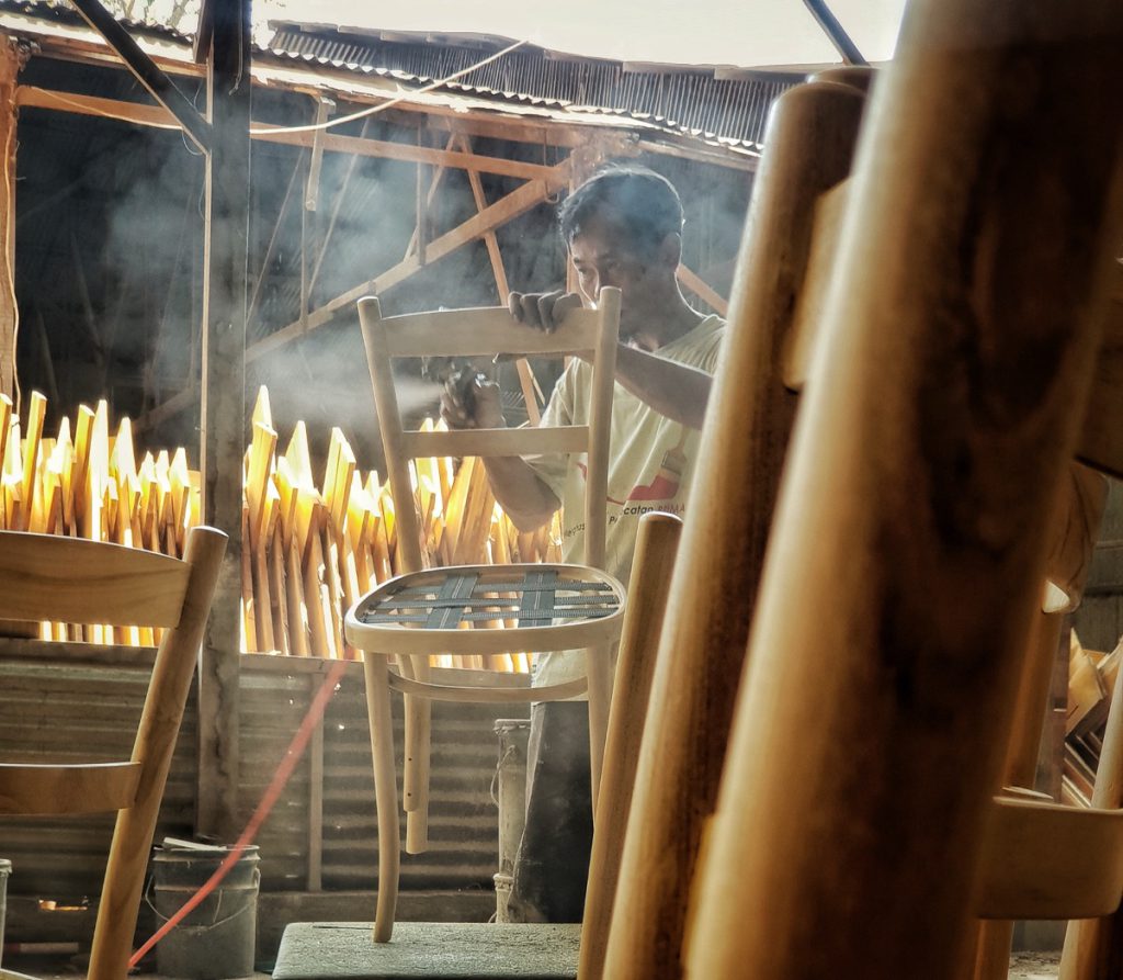 Muebles Asia - Person Creating Furniture