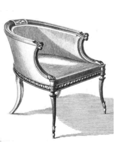 The Historical Development of the Furniture Industry in Indonesia: From the Kingdom Era to the Modern Age 4 The Curricles Chair at the Sheraton, c.1803