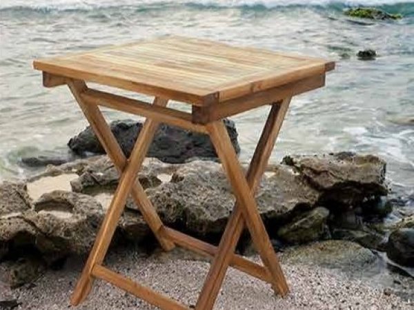 Muebles Asia - Modena Teakwood Folding Chair and Folding Table Chair